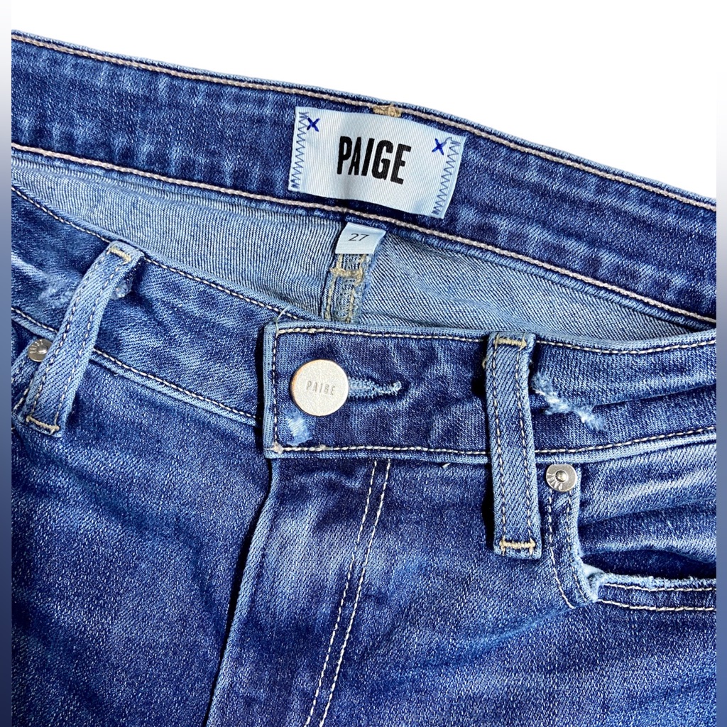 Paige Women's Manhattan Bootcut Denim Jean Size 27